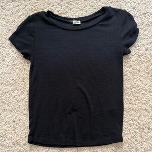 Garage Black Short Sleeve Tee